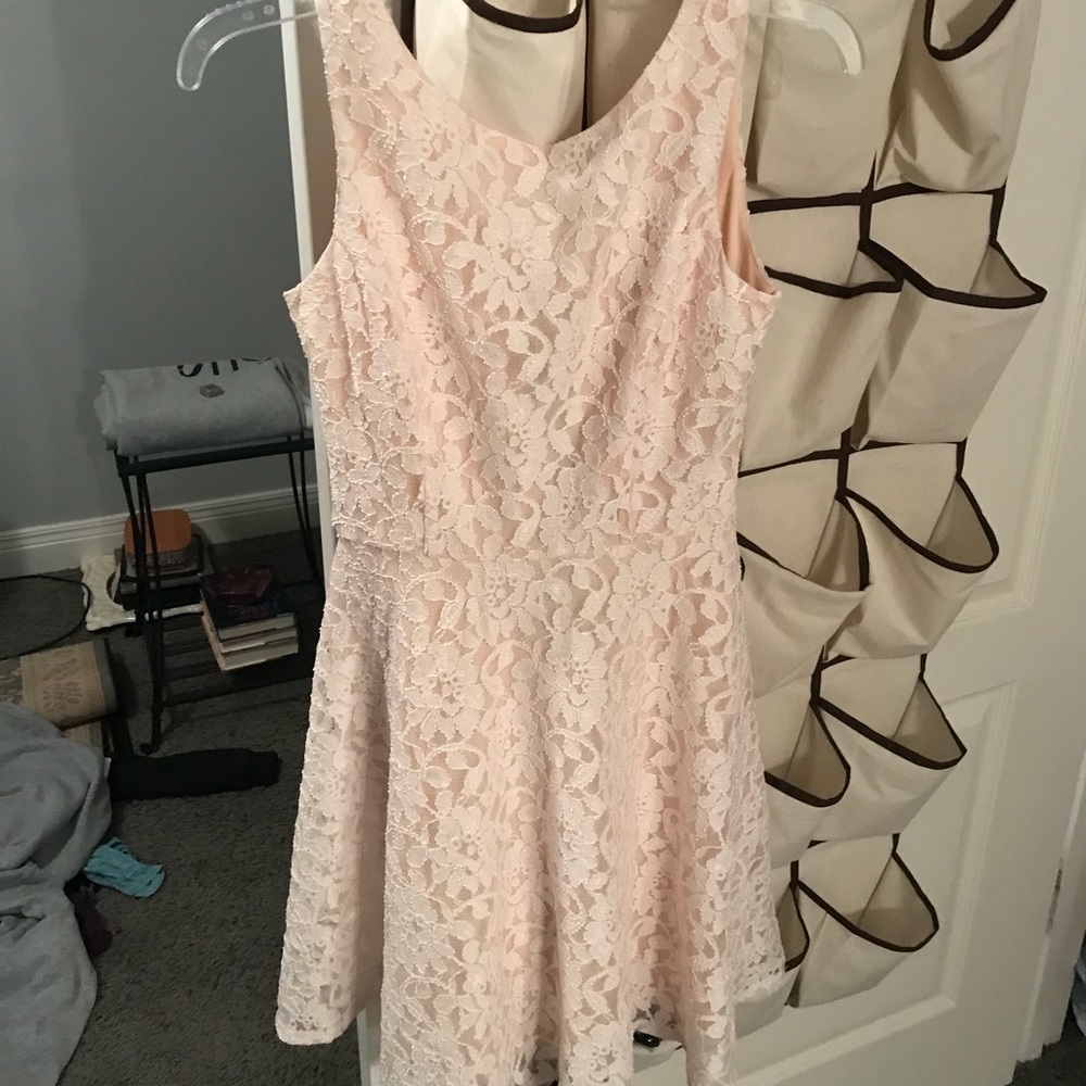White Floral Dress
